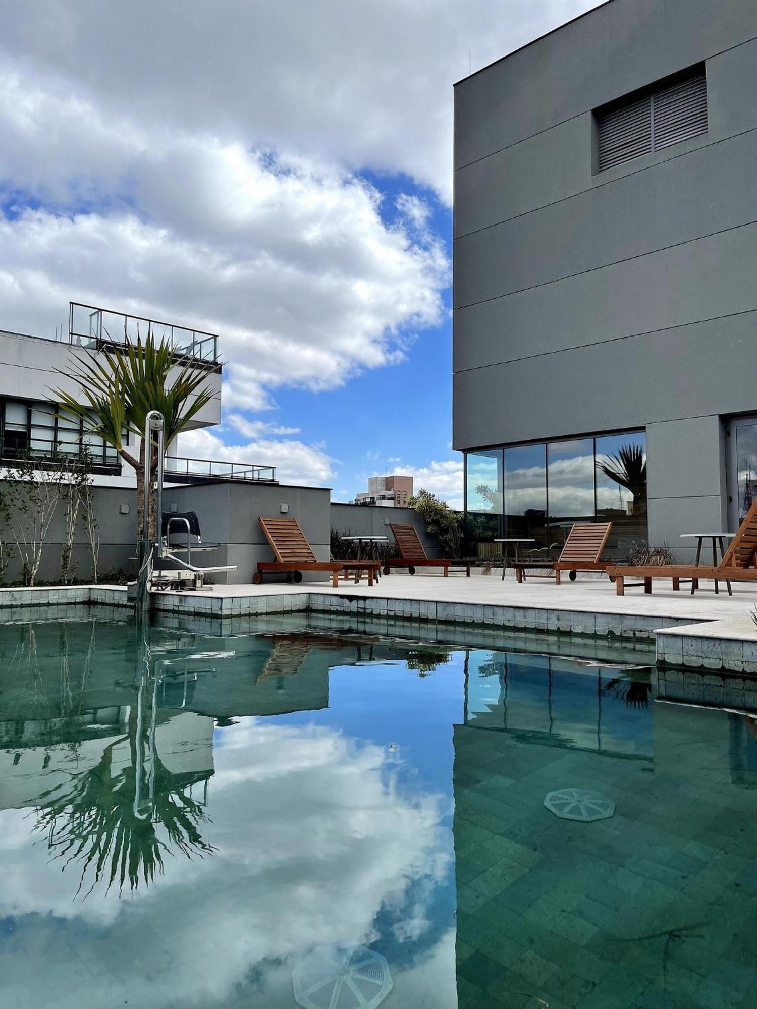 Belint Bela Cintra: A 5 Minutos Da Paulista Com Piscina No Rooftop São Paulo Buitenkant foto